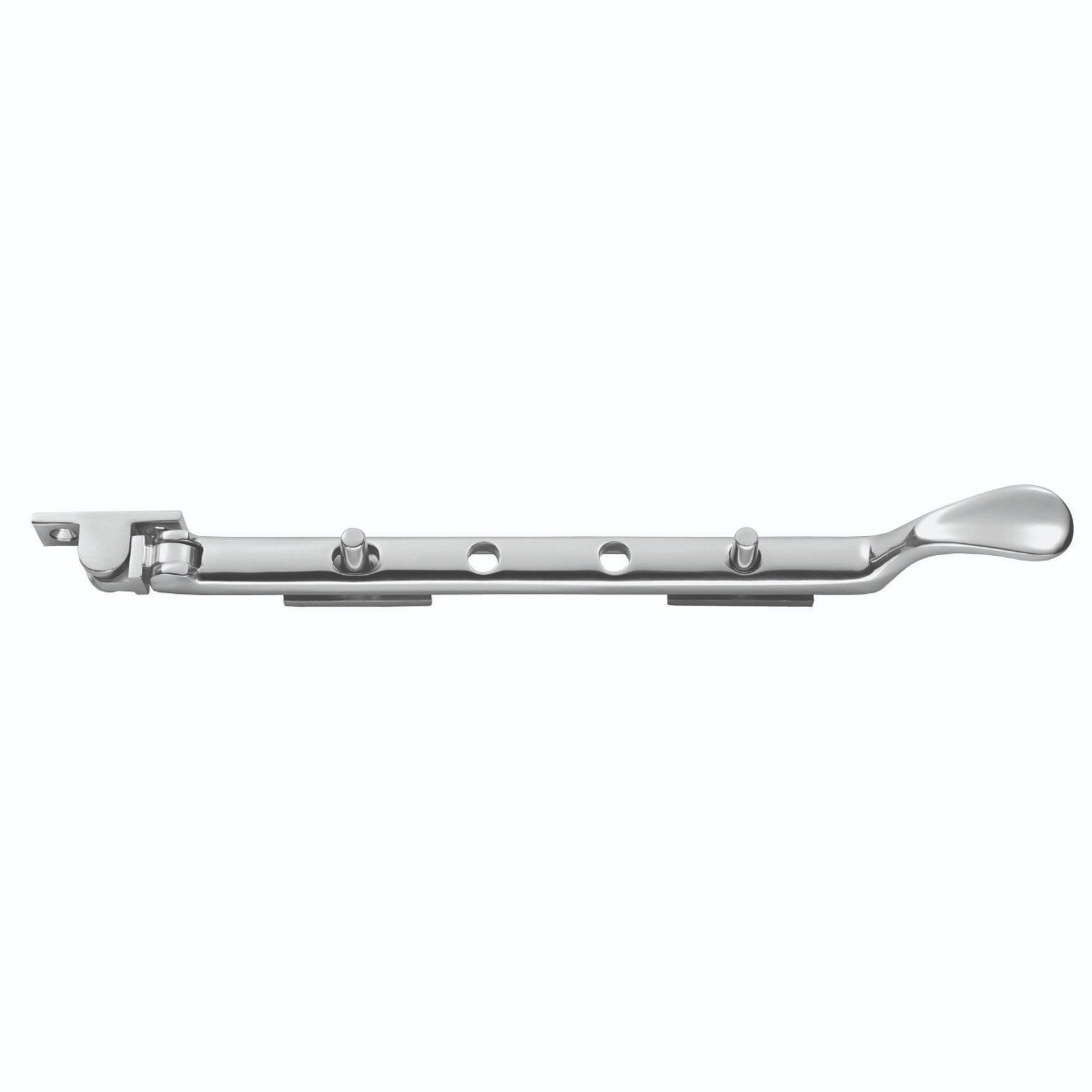 m44scp.jpg Carlisle Brass 264mm Victorian Casement Stay - Polished Chrome - Image 1
