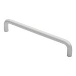 Eurospec 19mm Dia D Pull Handle - 300mm C/C - Satin Anodised Aluminium