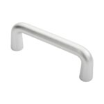 Eurospec 19mm Dia D Pull Handle - 150mm C/C (Cast) - Satin Anodised Aluminium