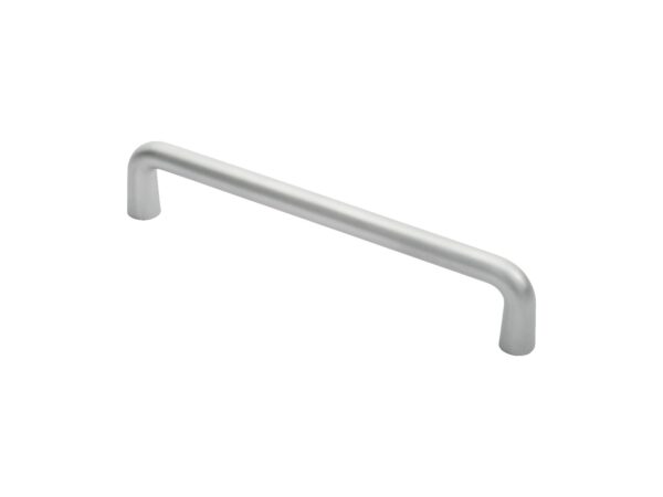 Eurospec 19mm Dia D Pull Handle - 300mm C/C (Cast) - Satin Anodised Aluminium