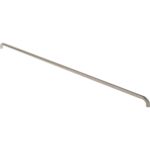 Eurospec 30mm Dia. D Pull Handle - 1800mm C/C - Bolt Through Fixing - Satin Stainless Steel