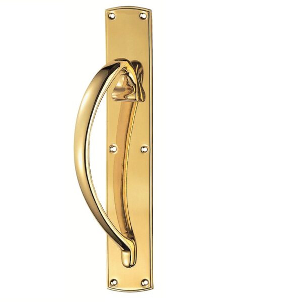 Carlisle Brass Pull Handle - (Left Hand) - Polished Brass