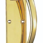 Carlisle Brass Pull Handle (Engraved - Right Hand) - Polished Brass