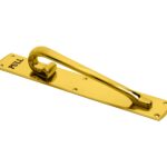 Carlisle Brass Engraved Large Pull Handle L/H