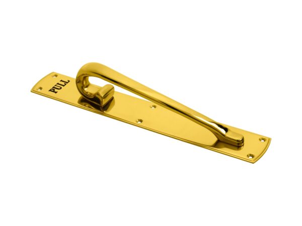 Carlisle Brass Engraved Large Pull Handle L/H