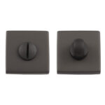 Manital Turn & Release on Concealed Fix Square Rose (Art Lm 40/Qes) Ant (Anthracite)