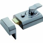 Eurospec Rim Cylinder Nightlatch 60mm Level 2 (Lockcase Only) - Satin Chrome
