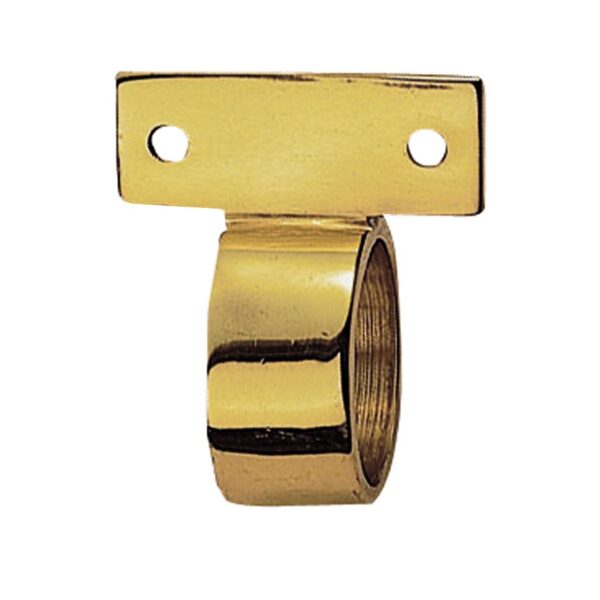 Carlisle Brass Ring Sash Lift (Vertical Fix) - Polished Brass