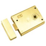 Eurospec 4 x 3" Rim Latch - Dual Handed - Polished Brass