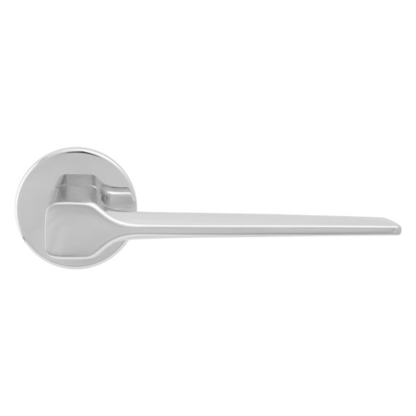 Manital Sonica Lever on Sprung Push-on Round Rose Cro (Polished Chrome)