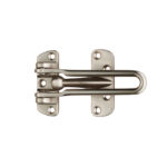 Carlisle Brass Door Guard - 108mm - Face Fix - Satni Nickel