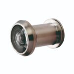 Eurospec Door Viewer - 200 Degree - Crystal Lens - Satin Stainless Steel
