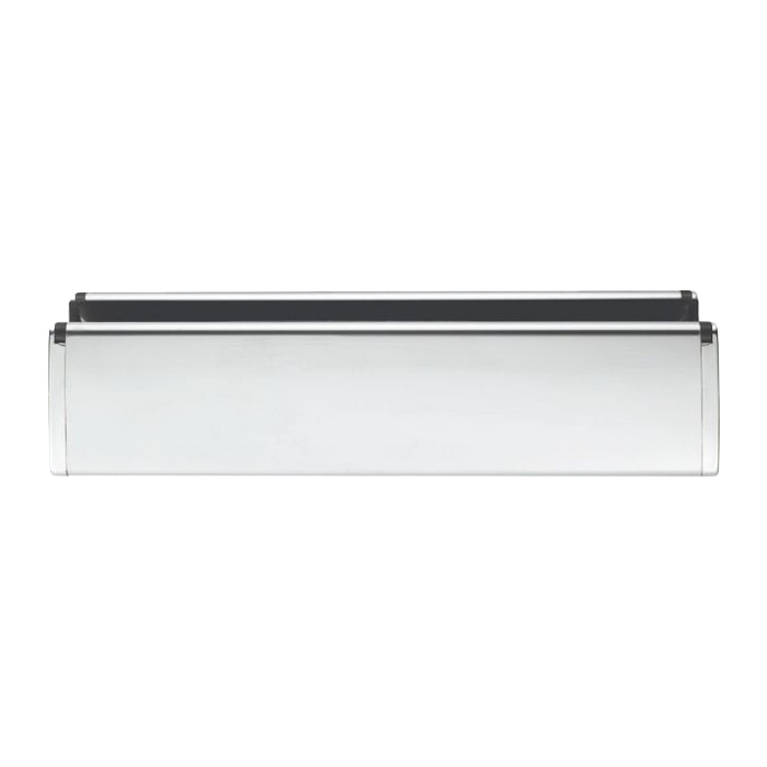 swe1050bss_1.jpg Eurospec Stainless Steel Sleeved Letter Plate 300 x 70mm (Lbx81002) - Bright Stainless Steel - Image 1