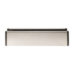Eurospec Stainless Steel Sleeved Letter Plate 300 x 70mm (Lbx80003) - Satin Stainless Steel