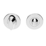 Serozzetta Turn & Release on Concealed Fix Push on Round Rose - Polished Chrome