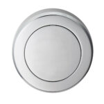 Serozzetta Escutcheon - Blank Profile - Screw-on Round Rose - Polished Chrome