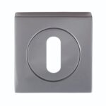 Serozzetta Square Standard Lock Profile Escutcheon