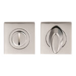 Serozzetta Turn & Release - 5mm Spindle - Square Rose - Polished Chrome