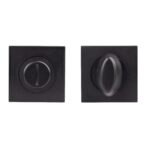 Serozzetta Turn & Release - 5mm Spindle - Square Rose - Matt Black