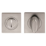 Serozzetta Turn & Release - 5mm Spindle - Square Rose - Satin Chrome