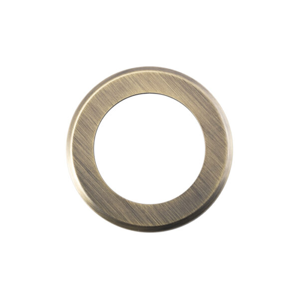 Serozzetta Round Szm Outer Rose Cover Pack - Antique Brass