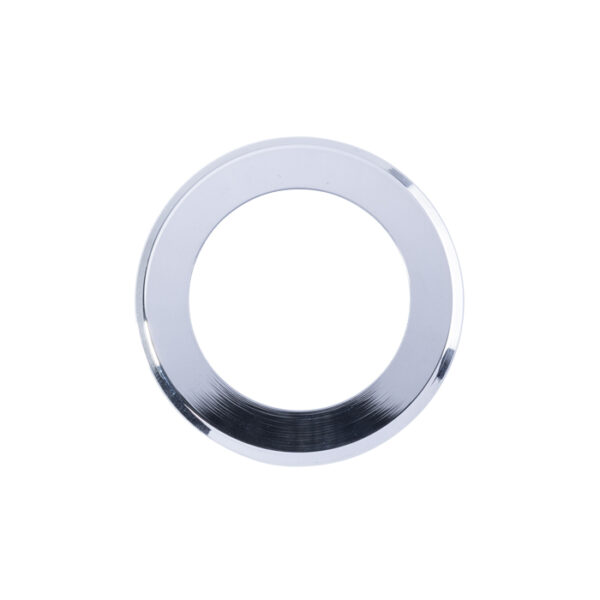 Serozzetta Round Szm Outer Rose Cover Pack - Polished Chrome