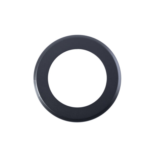 Serozzetta Round Szm Outer Rose Cover Pack - Matt Black