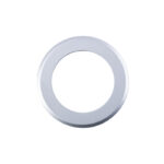 Serozzetta Round Szm Outer Rose Cover Pack - Satin Chrome