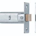 Carlisle Brass 76mm Tubular Latch - 8mm Follower - Nickel Plated
