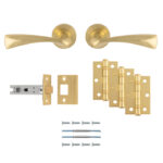 Carlisle Brass Sintra Latch Pack - Ultimate Door Pack - Satin Brass