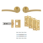 Carlisle Brass Tavira Latch Pack - Ultimate Door Pack - Satin Brass