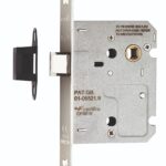 Eurospec 76mm Upright Latch - Square - Nickel Plated