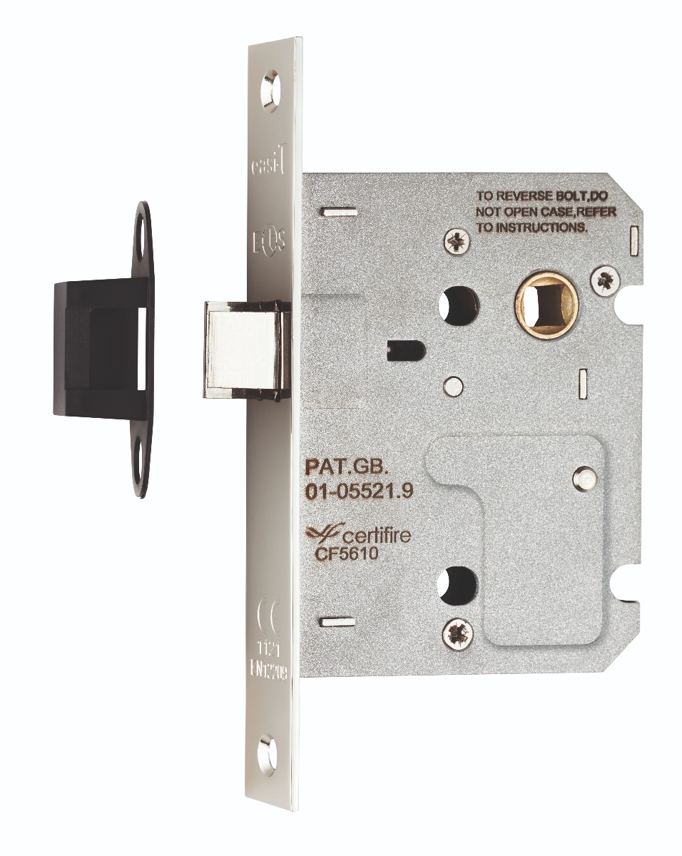 ule5030np_1.jpg Eurospec 76mm Upright Latch - Square - Nickel Plated - Image 1