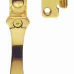 Carlisle Brass Victorian - Casement Fastener (Wedge Pattern - Lockable) - Polished Brass