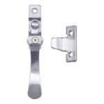 Carlisle Brass Victorian - Casement Fastener (Wedge Pattern - Lockable) - Satin Chrome