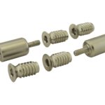 Carlisle Brass Sash Window Stop (2 x Stops 4 x Ferrules 1 x Key) - Satin Nickel